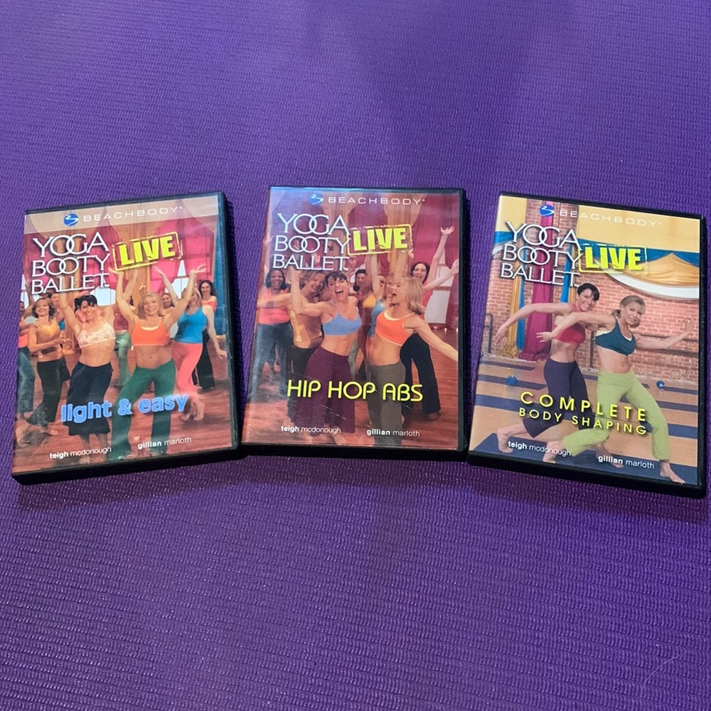Yoga Booty Ballet Live DVDs